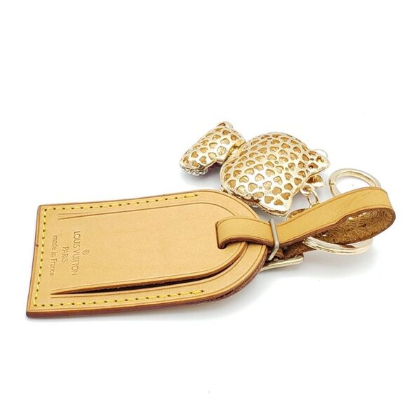Authentic Louis Vuitton Luggage Nametag with Unbranded Keycharm - Picture 8 of 15